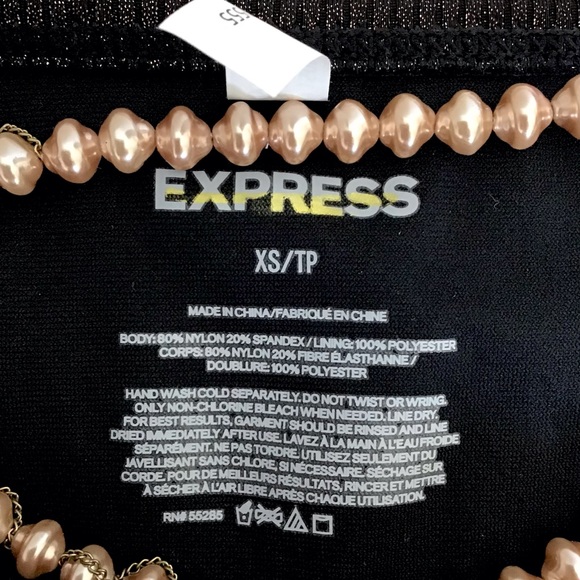 Express NWT Brown Shimmering Metallic Bikini Bottom Size XS - Picture 9 of 11